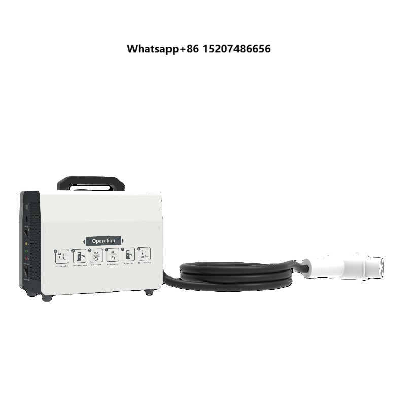 Portable Dc Fast Charger 20Kw Ccs2 - Ponto de Carregamento Portátil 20KW-40KW Comercial