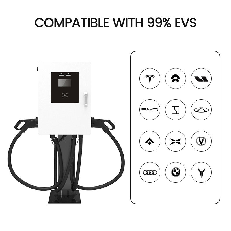 Dc Fast Charger 30Kw Wallbox Commercial - Estação de Carregamento DC para Veículos