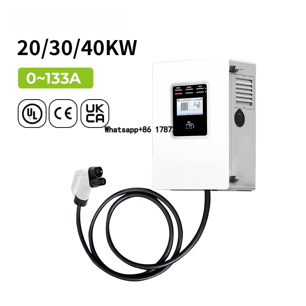 Dc Fast Charger 30Kw Wallbox Commercial - Carregador Rápido Comercial Ocpp 20kw 30kw